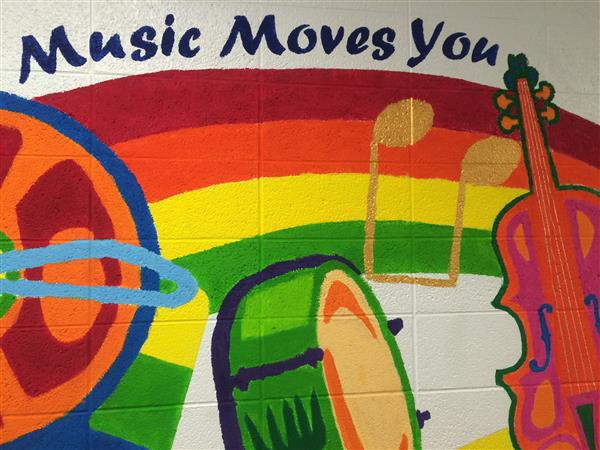 RFIS music  hallway